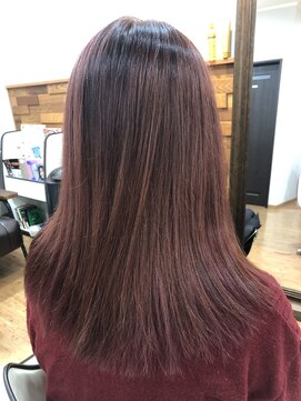 フリー(Free) 大人可愛いインナーカラーピンクパープル