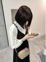 コヨミ(koyomi)&nbsp;ラインが綺麗な丸みボブ10代/20代