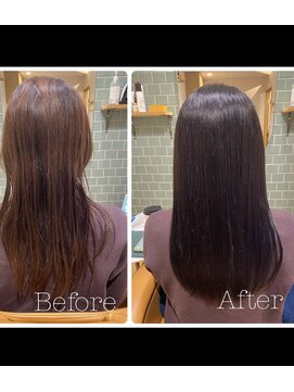 ルスリー 京都店(Lsurii) 髪質改善カラー