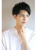 メンズ アップバング