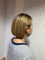 ロックワークオレンジ 西中島店(ROCK WORK ORANGE)&nbsp;丸みボブ＊ショートスタイル