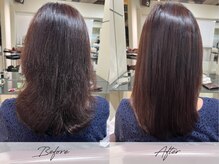 【施術例５】髪のうねりが気になるお客様＊