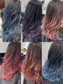 アライブ ハラジュク(ALIVE harajuku) カラフルなバレイヤージュも人気のスタイルです♪[原宿/原宿駅]