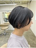 マッシュショート/ミニボブショートヘア