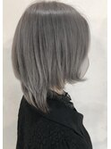ウルフカット×グレージュ