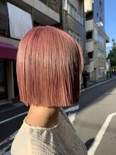 インデックスヘアーユー 錦糸町店(in'dex hair - U) クリアピンク[錦糸町/錦糸町ブリーチ/ケアブリーチ]