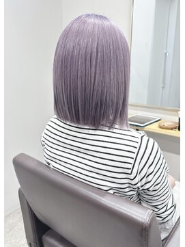 ユウル 横浜(juhl.) ケアブリーチ/パープルカラー/ケアブリーチ/ダブルカラー