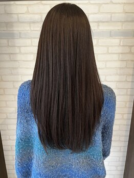 ワイズヘアラウンジキロット(Y’s hair lounge Kilotto)の写真/《平井駅３分》髪質改善TRで艶やかな髪へと導きます★思わず触れたくなるような美しい艶髪をあなたに…＊