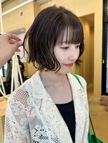 スニュウ(snuw)&nbsp;【snuw_hotaru】透明感カラーラベンダーボブ