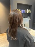 ナチュラルロングウルフ