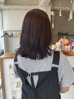 メルシー 福岡天神店(Merci)&nbsp;ラベンダーカラー☆レイヤーカット Ayumi