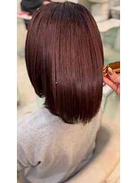 モードケイズブリエ(MODE K's Briller) ボルドーカラー×髪質改善トリートメント