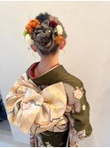 成人式 ヘアセット