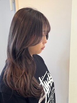 リノア(Linoa)の写真/【一人ひとりに合ったスタイルをご提案】顔周りの立体感のある韓国風スタイルで小顔見え効果抜群♪