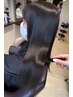 ［前髪・顔周りのクセに］似合わせカット＋顔周り縮毛矯正＋トリートメント