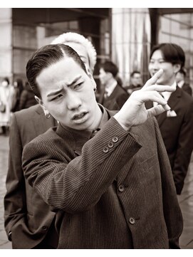 ジェントルマンバーバー(gentleman Barber) テーパーフェード　サイドパート