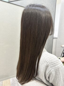 ビアンコドゥーエ(bianco due) 20代30代40代髪質改善☆透明感×暗髪ストレート