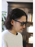 メンズウェーブヘア