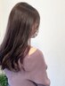 〈イヤリング〉選べるカラー＋Aujuaトリートメント＋カット￥12100
