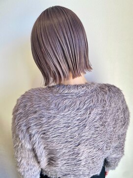 ヘアーラニッシュ 三郷中央店(hair Lanish) ダブルカラー/ラベンダーベージュ/20代30代40代