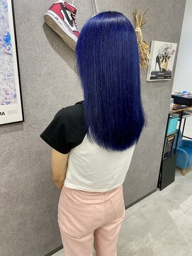 パーセント(percent) 【％枚方】ネイビーブルー☆トリプルカラー