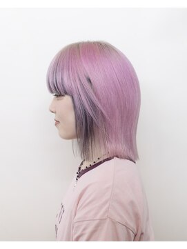 ルプラ ガーデン(le-pla garden) フェイスフレーミング#ピンク#ダブルカラー#ブリーチ#豊橋#豊川