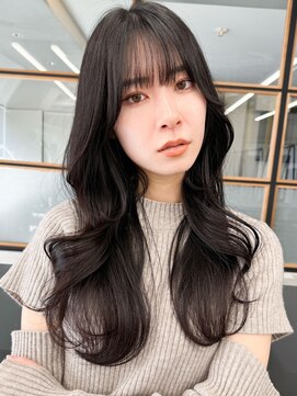 ヘアープロデュース ラピセット 松山(Lapset) 艶感◎韓国巻き髪ロングくびれレイヤー美人