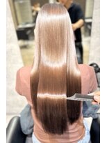 アンダーバーホワイト(_WHITE)&nbsp;美髪ストレート/上品なトレンドヘア