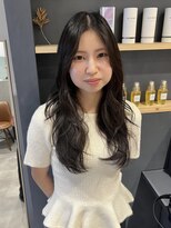 ラミエバイメルト 下北沢(lamie by melt)&nbsp;レイヤーカット オリーブグレージュ 地毛風カラー下北沢20代30代