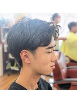 ふかみ理容院&nbsp;中学生のナチュラルショート × 立体レイヤーアイロンセット