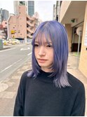千葉駅/着物ヘア/大人ガーリー/ダークアッシュ/似合わせカット
