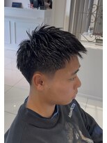ルクール ヘアー プレジー(Le Coeur HAIR Plaisir)&nbsp;テーパーフェードメンズショートカット
