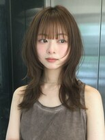 アンアミ シブヤ(Un ami shibuya) Unami】レイヤーカット/ハッシュカット/透明感カラー