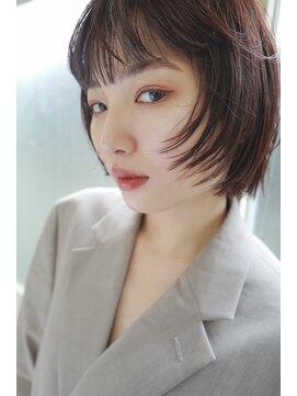 エヌイー(ne' by MAULOA) 前上がりボブ