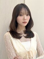 ザック 銀座(ZACC GINZA)&nbsp;レイヤーカット/髪質改善/イメチェンヘアスタイル/前髪カタログ
