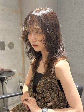 ヒカリス ヘアー 相川店(HIKARIS hair) 緩めふわっとパーマと顔まわりレイヤーカット