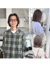 柔らかい質感のヘアスタイルはお任せ下さい！《市岡 久》insta...charch0906［ボブ/ショート/グレージュ］