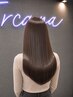 カット+髪質改善縮毛矯正《メテオGLトリートメント使用》