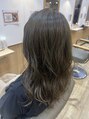 フラワー(flower)&nbsp;赤みを消して透明感たっぷり♪オリーブカラー！