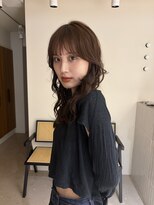 フィルムス ヨコハマ プラス(FILMS 横浜 +)&nbsp;デジタルパーマ/ミディアムレイヤー/韓国巻き風/顔周りカット