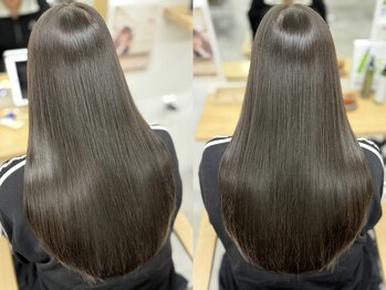 リル 亀有(Rire)の写真/《髪質改善、縮毛矯正が得意なサロン☆亀有》大人気！うるツヤになれる髪質改善トリートメント［亀有］