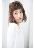 ベビーバング♪抜け感エフォートレスボブ