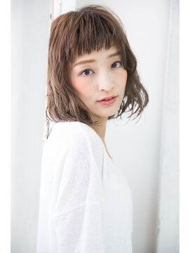 フェリシータ 服部店(felicita) ベビーバング♪抜け感エフォートレスボブ