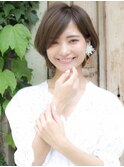 奥行きショートスタイル