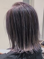 マリオ(mario)&nbsp;ラベンダーバレイヤージュ×外ハネレングスボブ