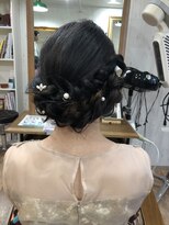 ハウオリ ヘアーワークス(Hauoli hair works)&nbsp;セット、アップスタイル