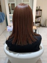 ロワゾ ヘア デザイン(L'OiSEAU HAIR DESIGN) ピンクベージュミディアム