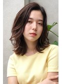 【nex表参道】くすみカラー ウェーブミディアム
