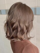 グロウ 上野御徒町(grow)&nbsp;耳かけ/フォギーベージュ/マッシュウルフ/外ハネ[上野/御徒町]