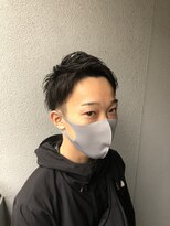 ヒロギンザ 浜松町店(HIRO GINZA)&nbsp;アップバングショートヘア<ヒロ銀座/メンズ/理容室/浜松町>